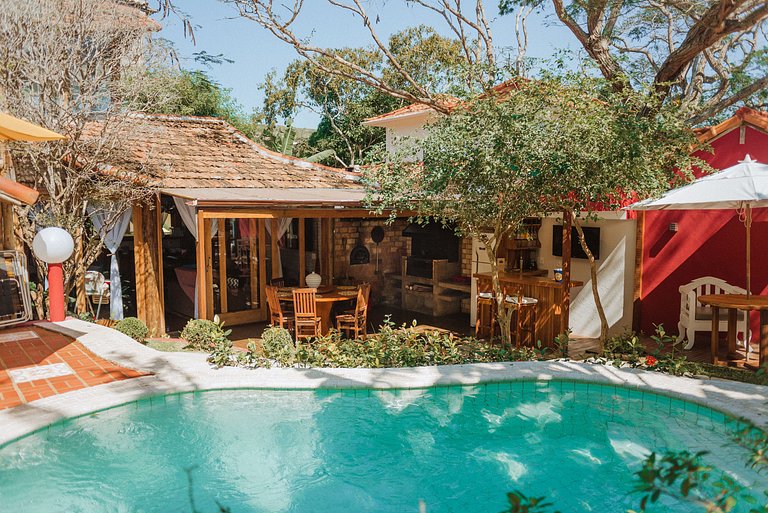 Casa Carmel, Encanto, Naturaleza, piscina en Búzios/RJ